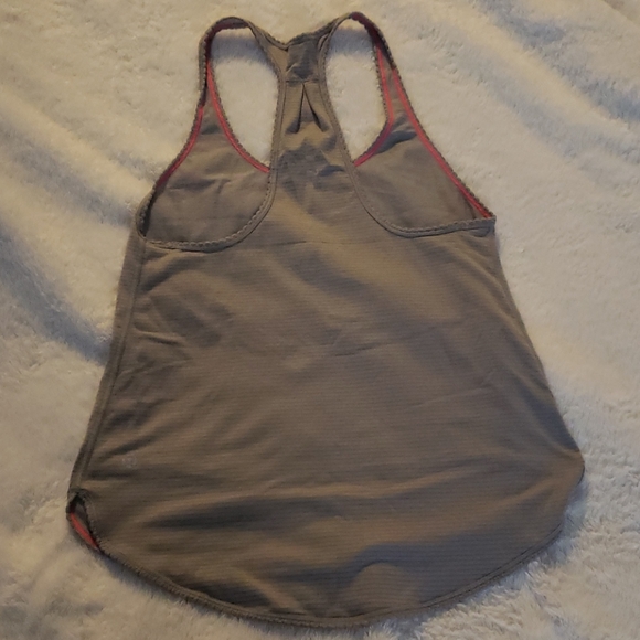 Lululemon 105F Singlet tank top sz 2 Grey - Picture 5 of 6